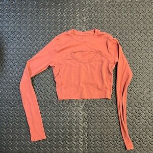 Lulu lemon burnt orange top